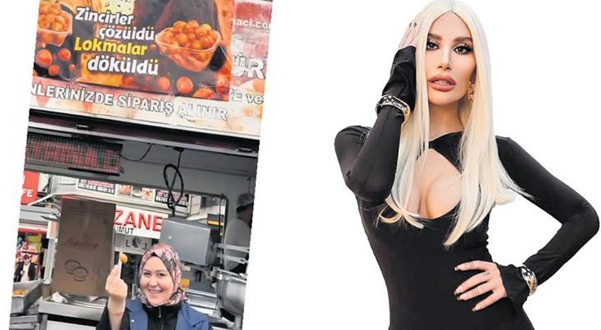 Hayrına lokma döktürdü