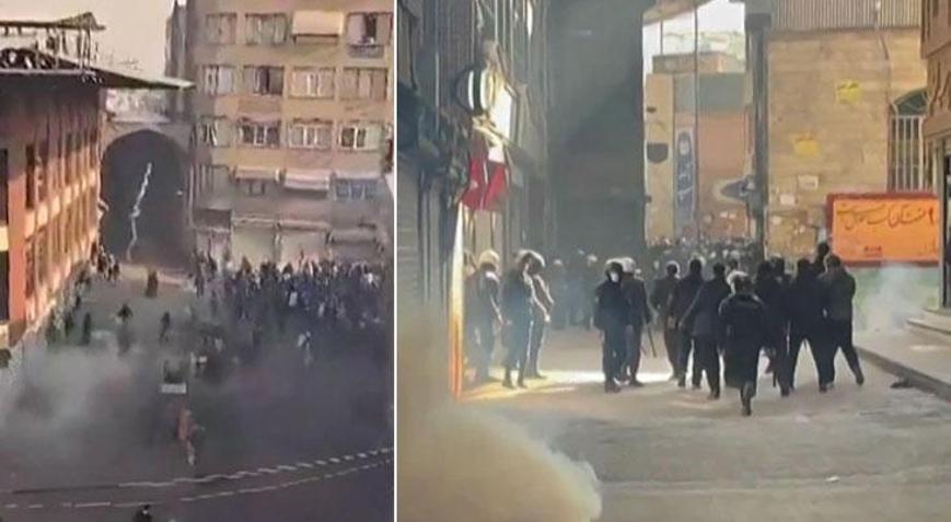 İranda gösterilerde hayatını kaybedenlerin sayısı 38’e yükseldi