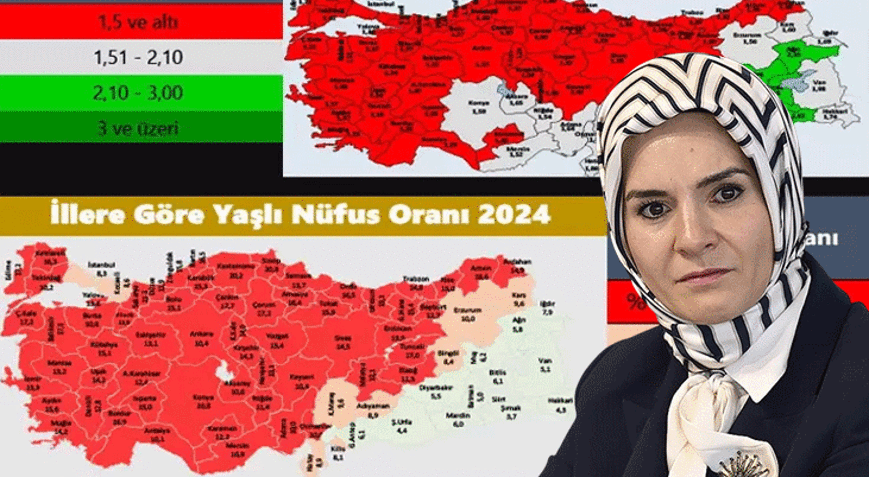 Türkiye’de 59 il çok yaşlı