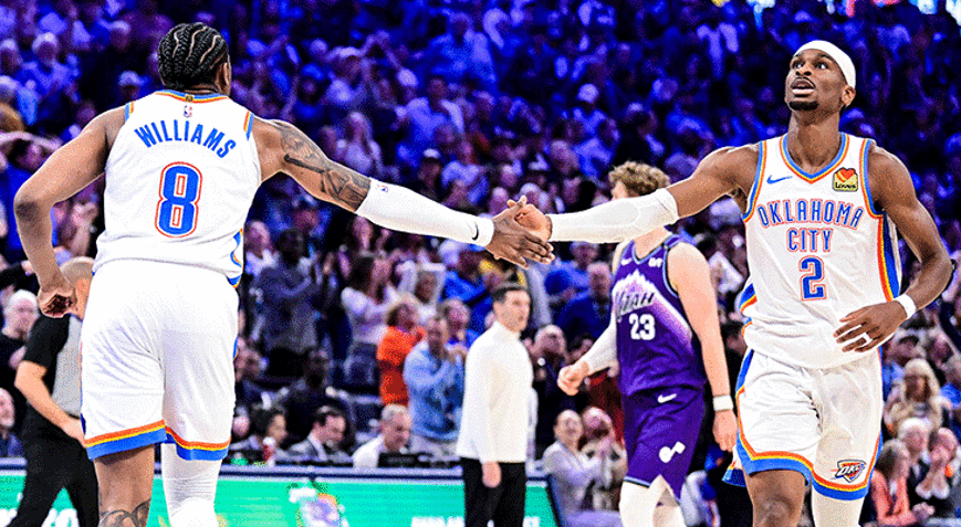 NBAde Shai Gilgeous-Alexander coştu Thunder, uzatmada Utah Jazzı devirdi