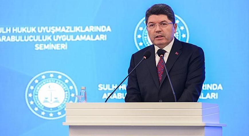 Bakan Tunç: Sulh Hukuk Mahkemelerinde 1 milyon 240 bin dosya karara bağlandı