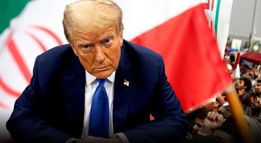 Trumptan protestoların sürdüğü İrana tehdit: Eğer insanları öldürürlerse çok sert vuracağız