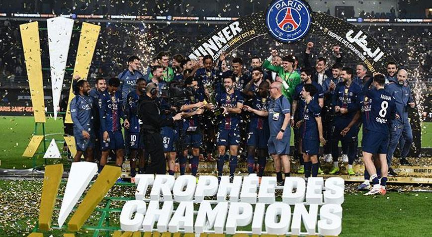 Fransa Süper Kupada şampiyon PSG