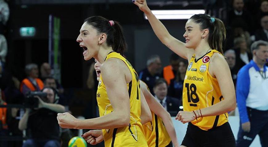 Vakıfbank, Şampiyonlar Liginde 3te 3 yaptı