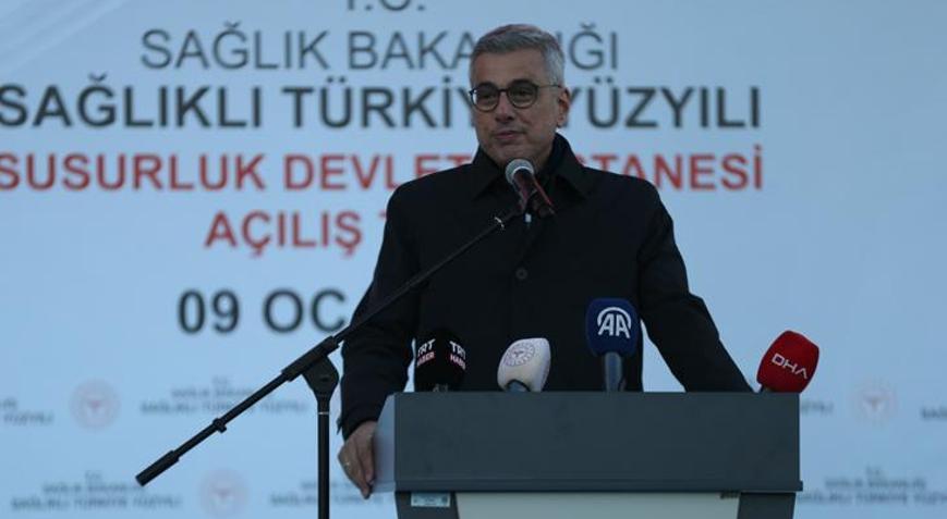 Susurluk Devlet Hastanesi hizmete açıldı Bakan Memişoğlu: 72 branşın 69una aynı gün randevu veriyoruz