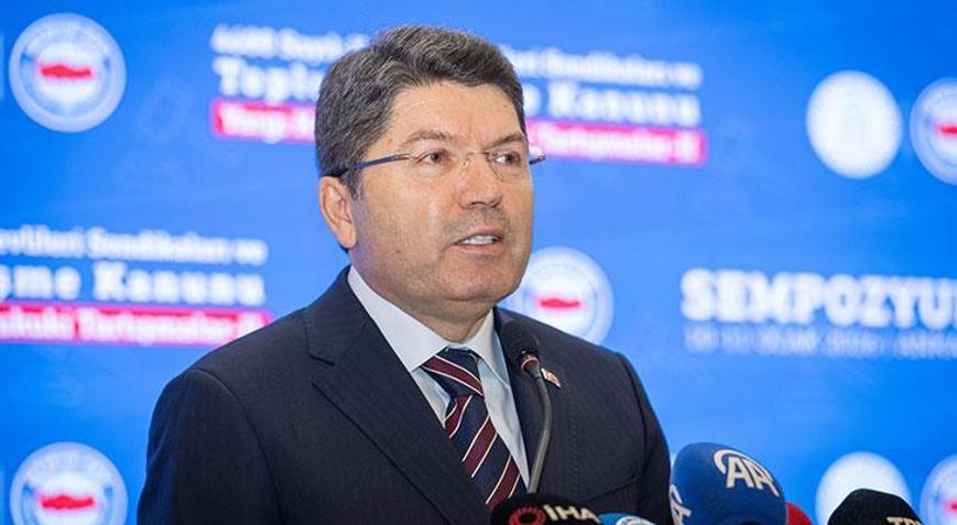 Bakan Tunç: Meşruiyet tartışmalarının hiçbir geçerliliği söz konusu değil