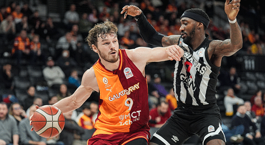 Derbide Galatasaray, Beşiktaşı 16 sayı farkla mağlup etti