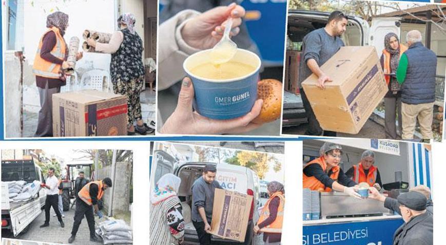 Kuşadası’nda kış dayanışması