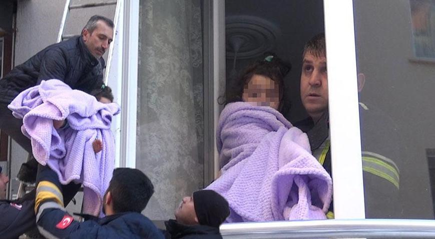 Evde tek başına 1,5 yaşındaki bebek kurtarıldı: Annenin ifadesi ortaya çıktı