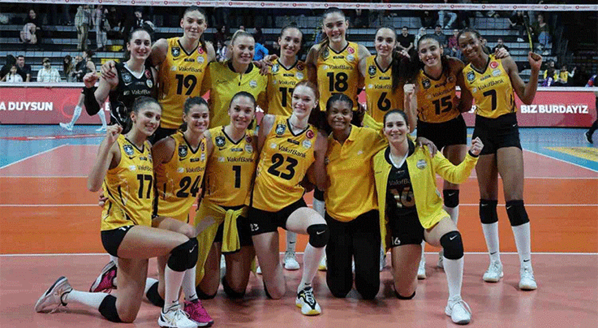 VakıfBank, Beşiktaşı mağlup etti Galibiyet serisini sürdürdü