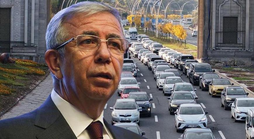 Tercihli yol dönemi mi başlıyor Mansur Yavaş’tan Ankara trafiği için Referandum kararı