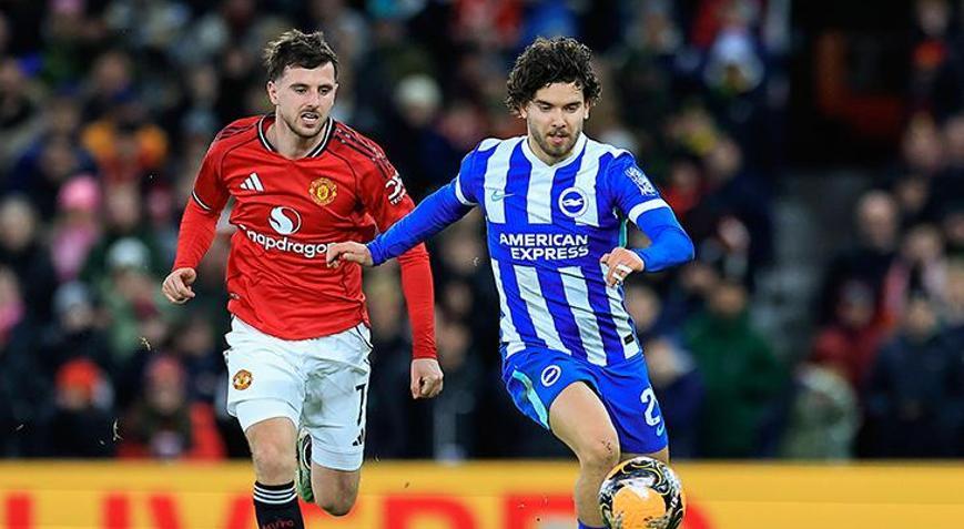 Manchester Uniteda büyük şok Ferdili Brighton kupada turu geçti