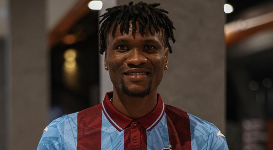 Trabzonsporda Chibuike Nwaiwu sahne alıyor