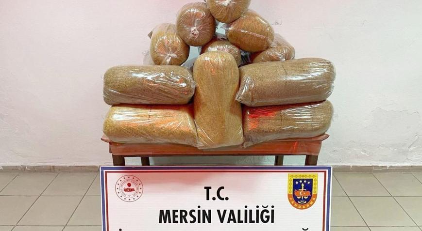 Mersin’de kaçak tütün operasyonu