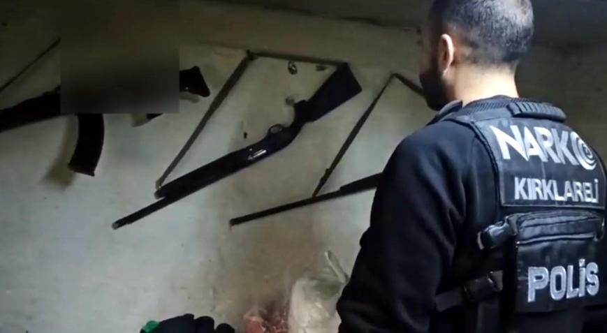 Kırklarelide uyuşturucu operasyonunda 3 tutuklama