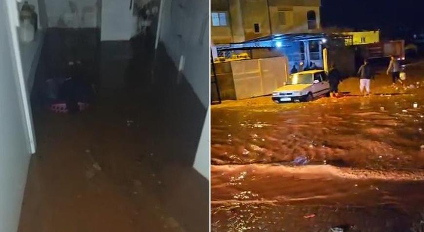 Hatay’da sağanak hayatı felç etti Yollar göle döndü, sürücüler mahsur kaldı