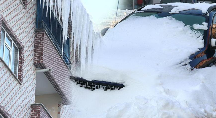 Türkiye adeta dondu Termometreler 70 ilde eksiye düştü