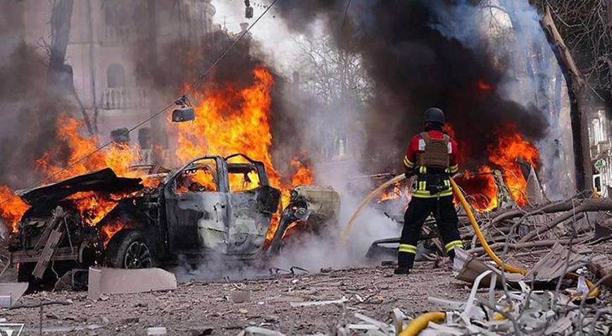 Rusyadan flaş açıklama Ukraynadaki enerji ve askeri tesisleri vurduk
