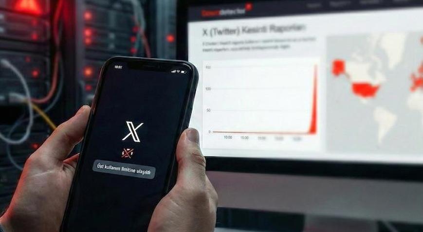 Twitter, X çöktü mü Globalde erişim sorunu yaşanıyor