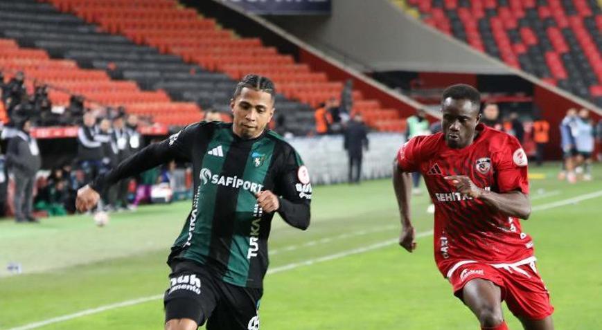 Ziraat Türkiye Kupasında Gaziantep FK, Kocaelisporu tek golle geçti