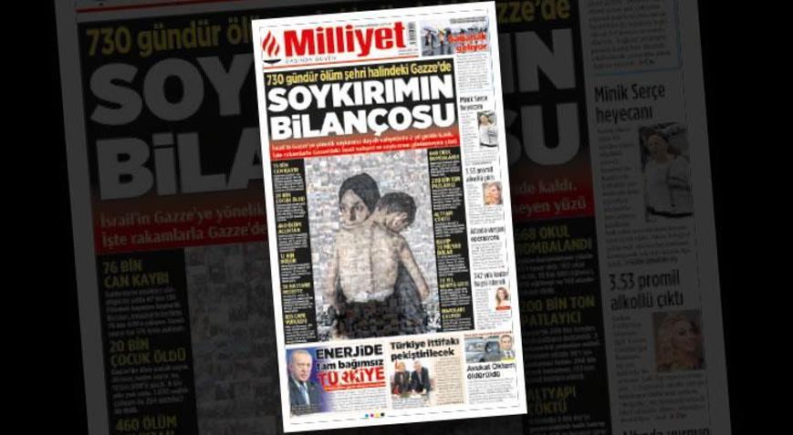 Yılın manşeti Milliyet’ten