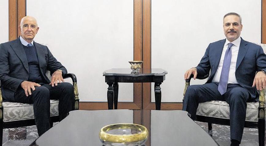Dışişleri Bakanı Hakan Fidan, İranlı mevkidaşı Arakçi ile görüştü