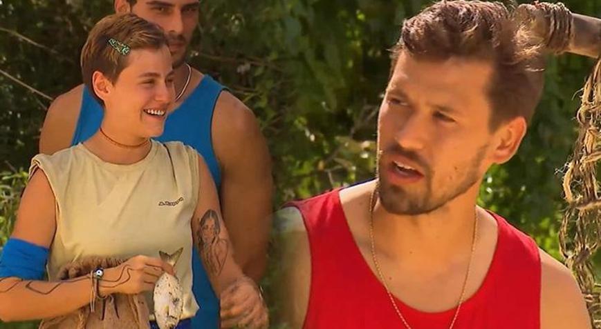 Survivorda duygusal anlar Serhan Onatın Linaya verdiği hediye ağlattı