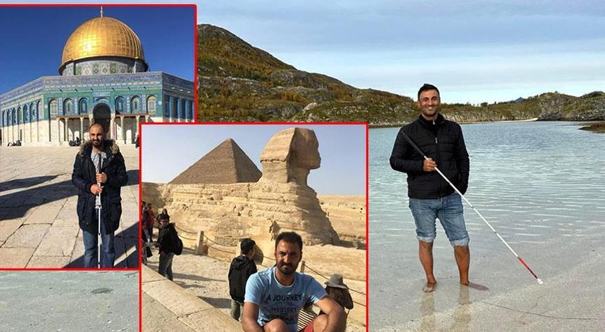 Görme engelli akademisyen tek başıma 60 ülke gezdi 20li yaşımda evden çıkmama izin verilmezdi