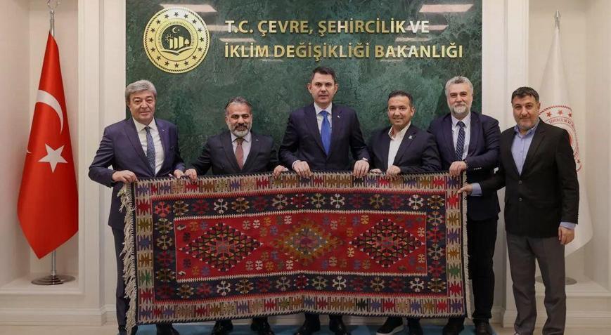 KGC ve TSYD Kayseri Şube Başkanlığından, Bakan Kuruma ziyaret