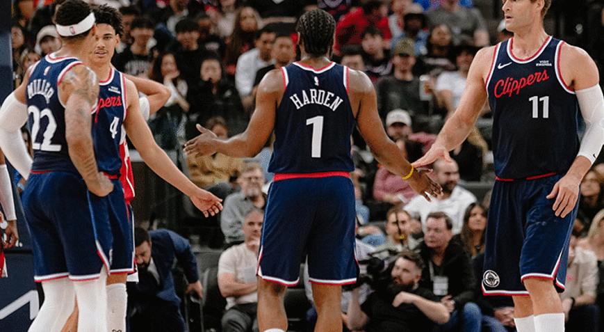 NBAde Los Angeles Clipperstan 4 maçlık galibiyet serisi