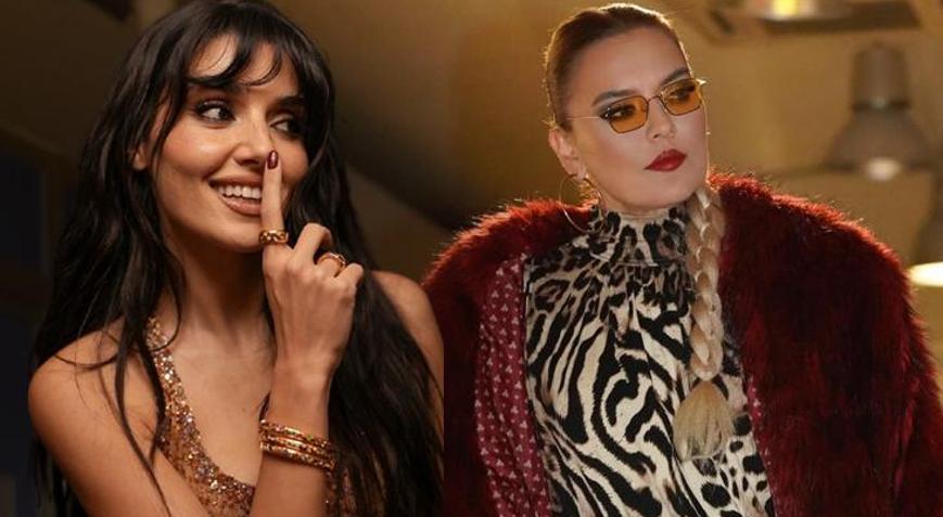 Hande Erçelin kıyafetine Demet Akalından olay sözler