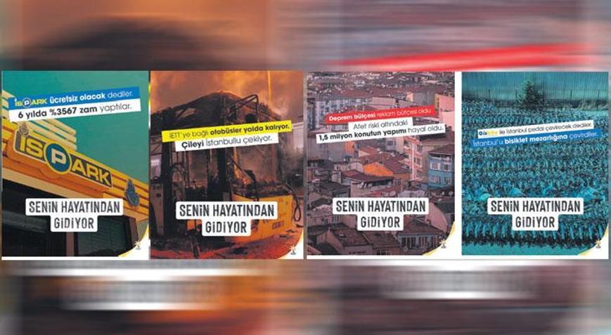 İstanbul’da billboard atışması