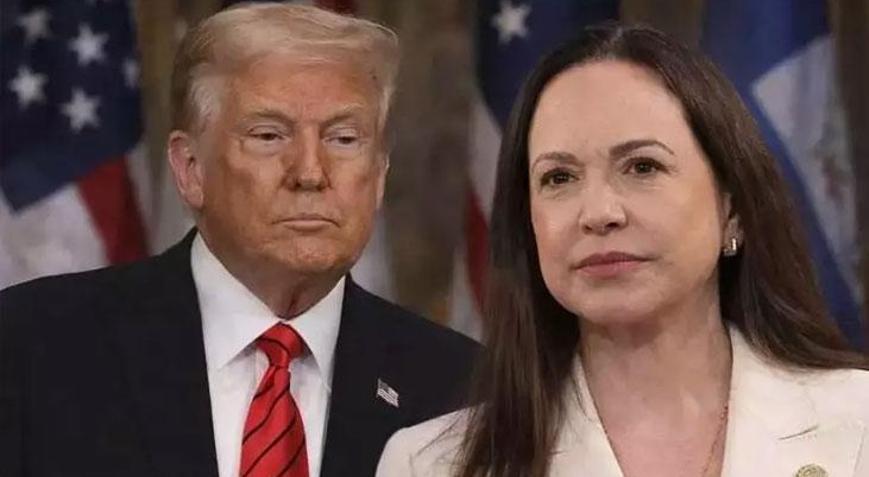 Venezuelalı muhalif lider Machado, Nobel Barış Ödülünü Trumpa sunduğunu açıkladı