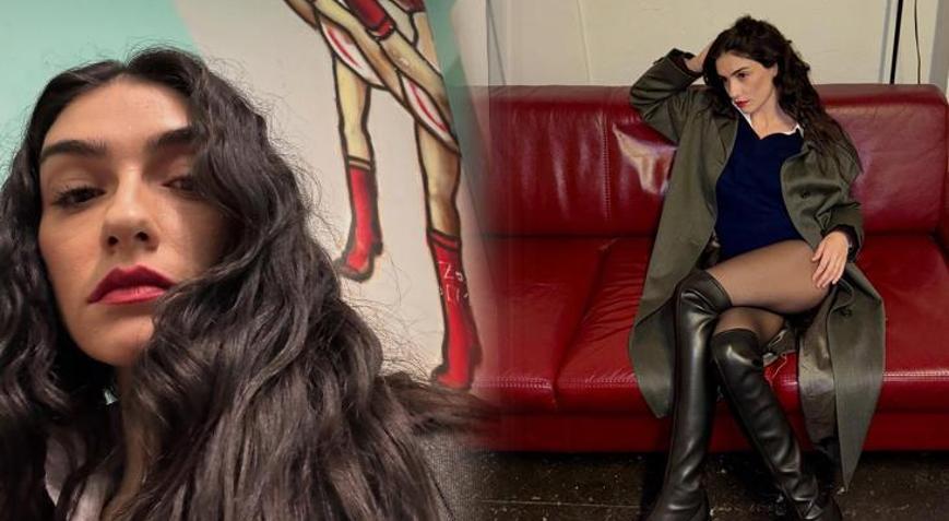 İnci Tanelerinin Dilberi ortalığı yaktı geçti Hazar Ergüçlünün pozlarına beğeni yağdı