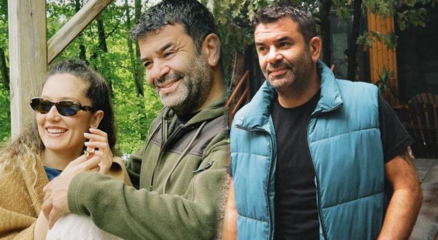 Bülent Şakrak sevgilisine aşkını ilan etti Roman olur yazsam seni