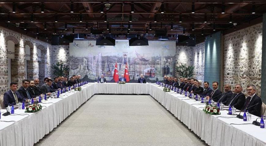 Cumhurbaşkanı Erdoğan, MÜSİAD heyetini kabul etti