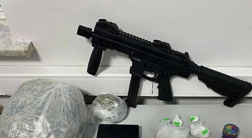 Cinayet hükümlüsü hobi bahçesinde yakalandı Cephanelik çıktı