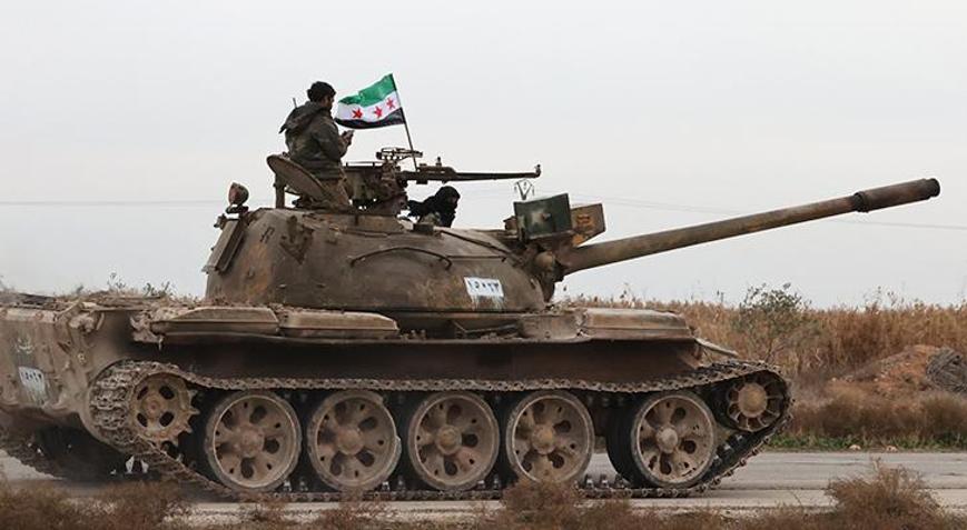 Suriye ordusunun terör örgütü YPG/SDGye yönelik operasyonu sürüyor Rakka’nın güneyine ilerlemek için yeni cephe açıldı