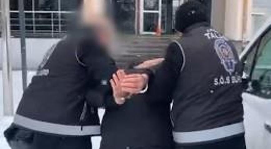 Kayseri’de özel eğitim kurumundan hırsızlık yapan şüpheli yakalandı