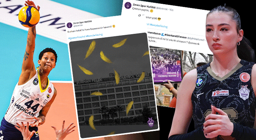 Zerenden Fenerbahçeye Rütbeni Bileceksin göndermesi Saliha Şahin: Bu maçı bitirmelisin dedim