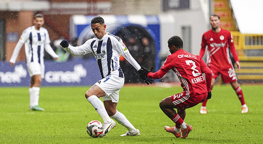 Kasımpaşa - Antalyaspor maçında gol sesi çıkmadı