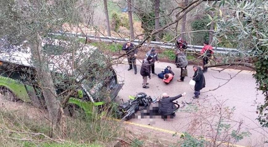 Karamürselde 20 yaşındaki genç kazada hayatını kaybetti