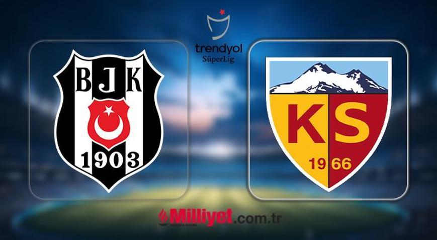 Beşiktaş-Kayserispor maçı kaç kaç bitti İşte Beşiktaş-Kayserispor maç sonucu