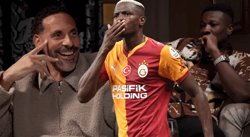 Rio Ferdinanddan Galatasaray golcüsü Victor Osimhen için Manchester United iddiası