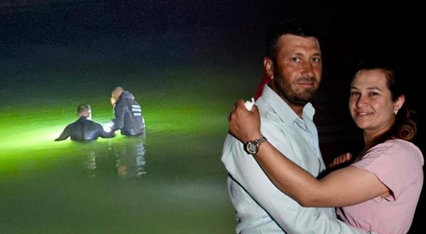 Cinayet şüphesiyle tutuklandı Kocasını kurtarmak için gölete girdiğini iddia etmişti