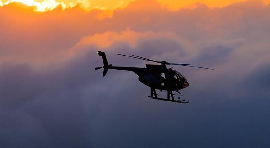 3 kişiyi taşıyan helikopter kayboldu Arama kurtarma çalışmaları başladı