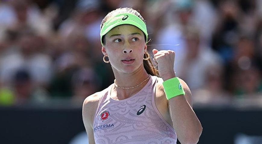 Avustralya Açıkta Zeynep Sönmez tarih yazdı