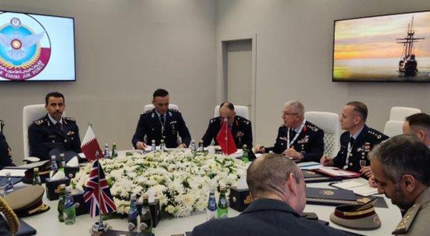 Hava Kuvvetleri Komutanı Orgeneral Kadıoğlu, Katarda resmi temaslarda bulundu
