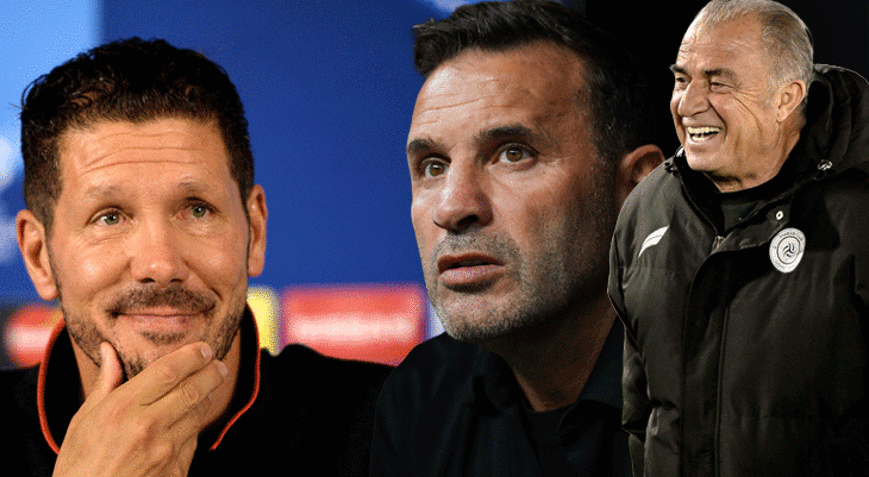 Atletico Madrid Simeone kaldı, Galatasarayda 7 kez hoca değişti