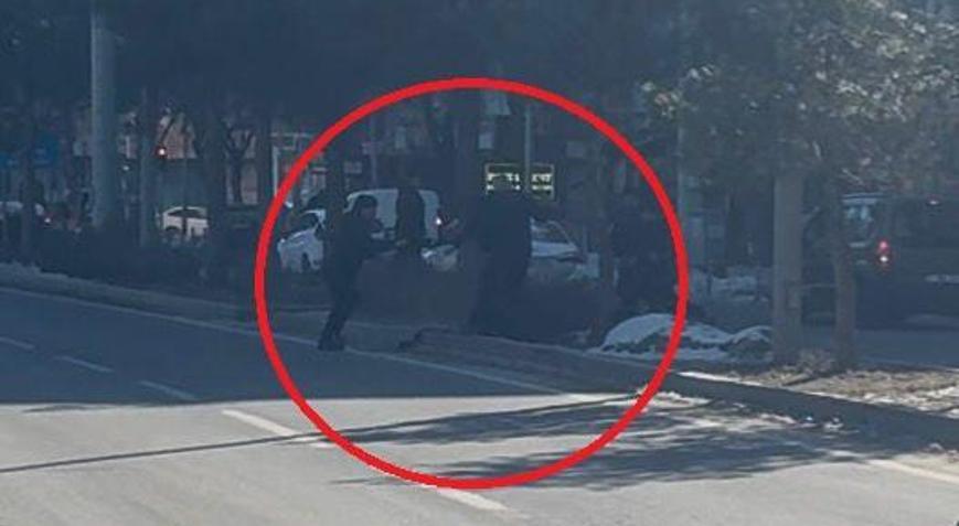 Cinayet davası çıkışı ortalık karıştı Diyarbakır Adliyesi önünde yumruklar konuştu